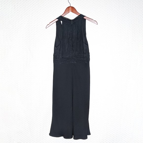 Evan Picone Black Sleeveless Dress - Picture 2 of 8